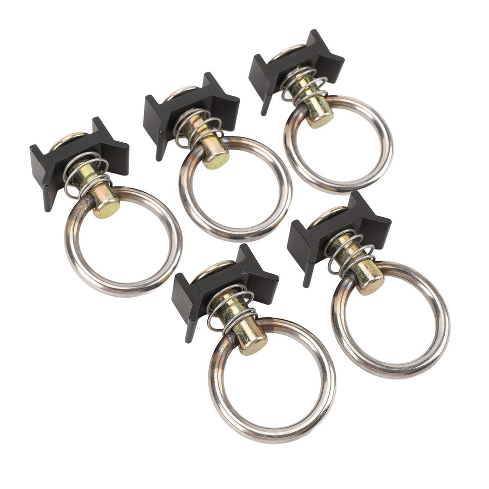 5Pcs L Rail Tie Down Single Stud Fitting Versatile Secure Attachment Tie Do LBRC