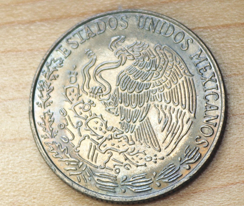 1982 Mexico 50 Centavos Cuauhtémoc Unc.