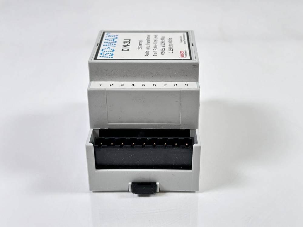 Jensen Transformers Iso-Max DIN-2LI - 2-Channel Line-Input Isolator (DIN Rail)