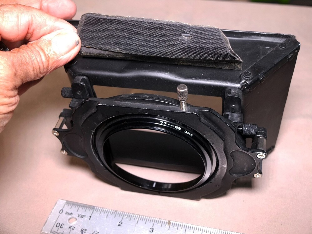 4x4 metal matte box w/82mm adapter