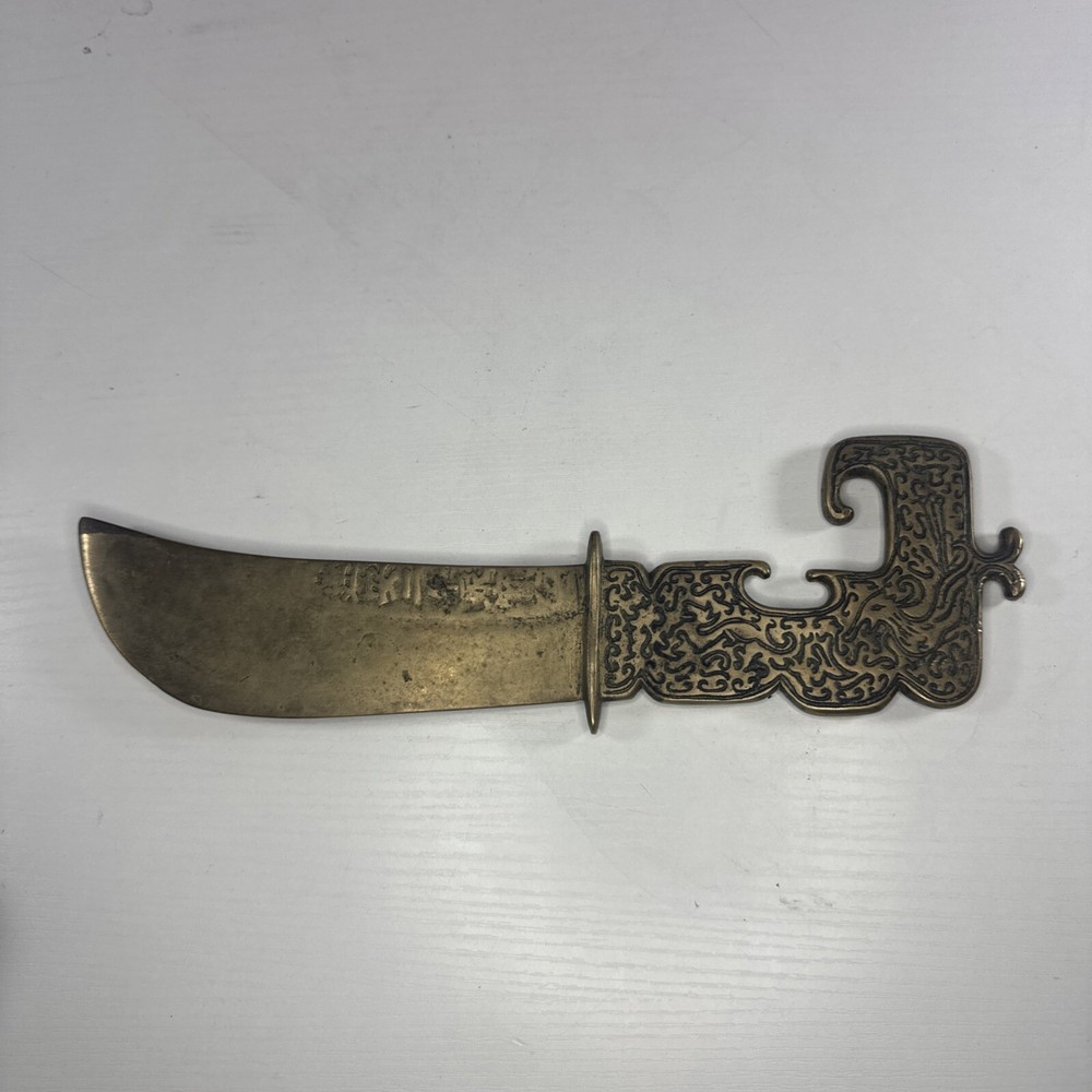 Vintage Fully Brass Solid Blade Cool Design