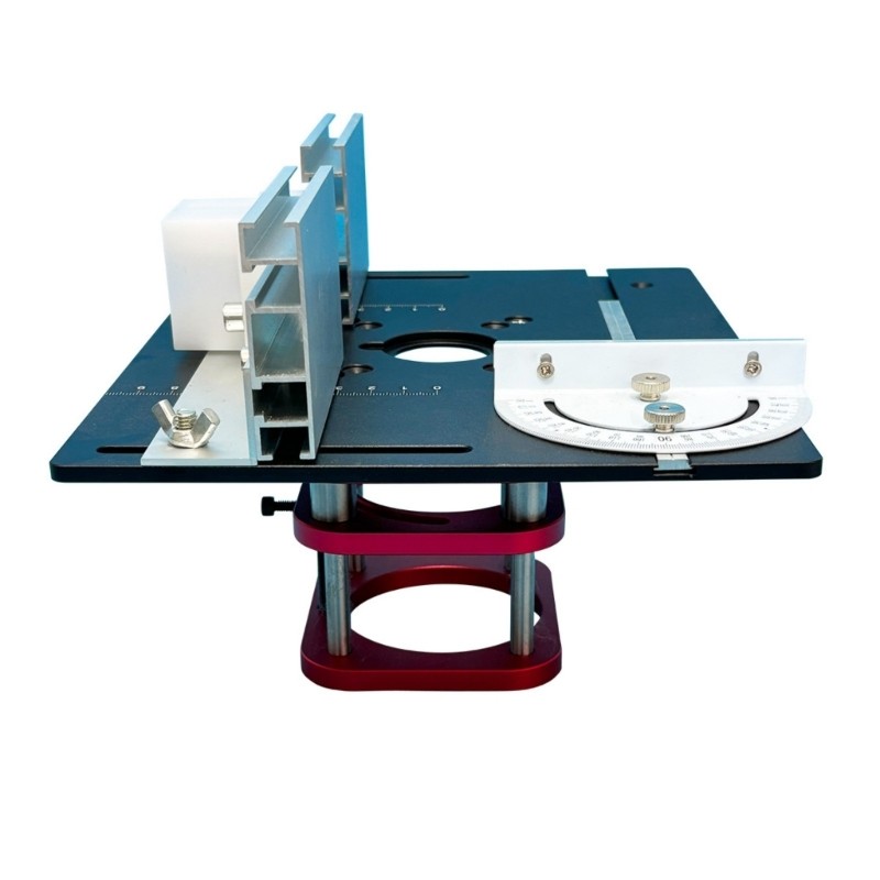 Multifunctional Aluminum Router Workbench Insert Plate for Woodworking Projects