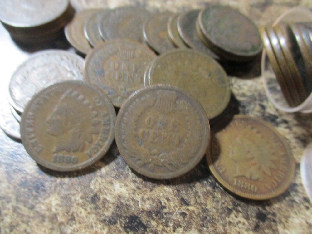 1880 INDIAN CENT ROLL    ZZ