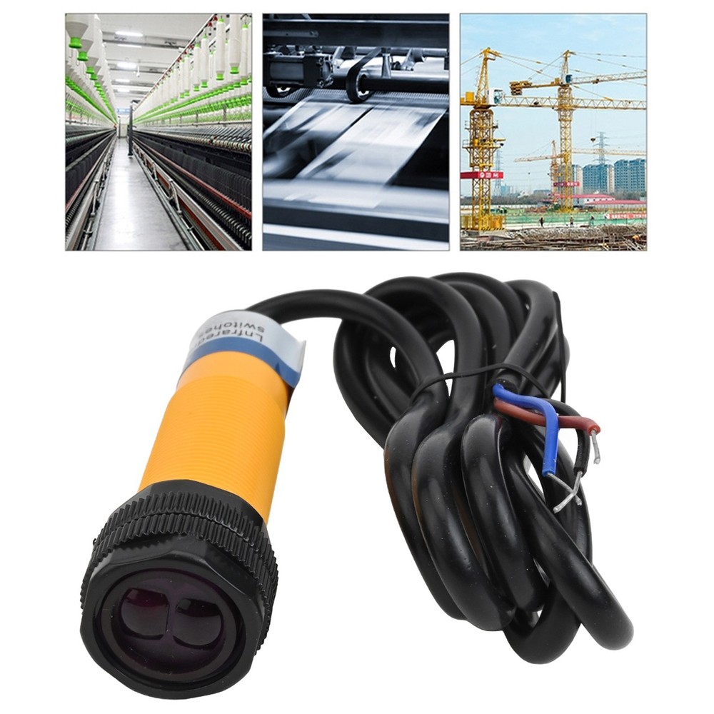 Efficient 10 30VDC Infrared Induction Sensor for Swift Object Detection