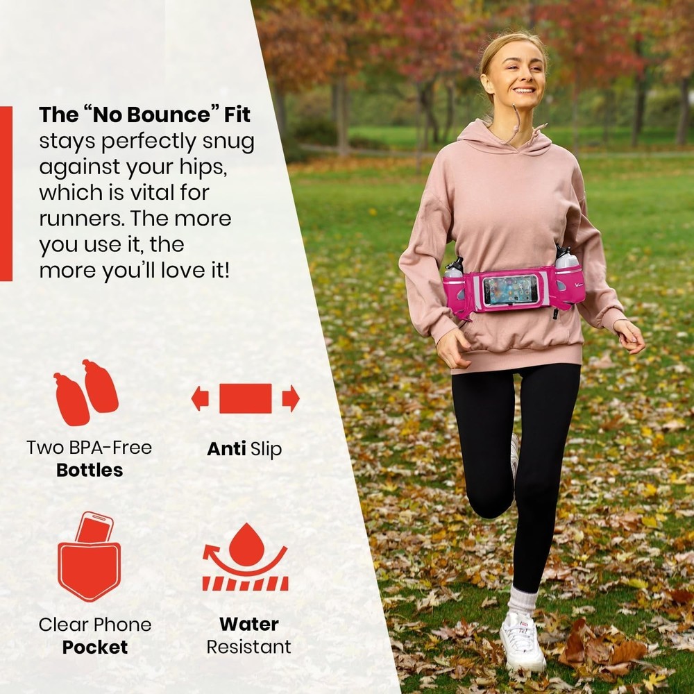 Comfortable Hydration Belt for Active Lifestyles