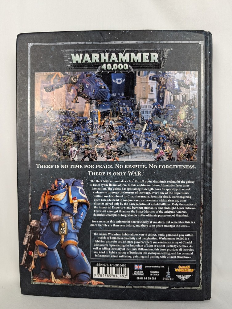 Warhammer 40,000 - Games Workshop Rulebook 8th Edition