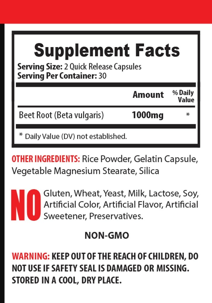 anti inflammation diet - BEET ROOT - immune support adults 2 Bottles