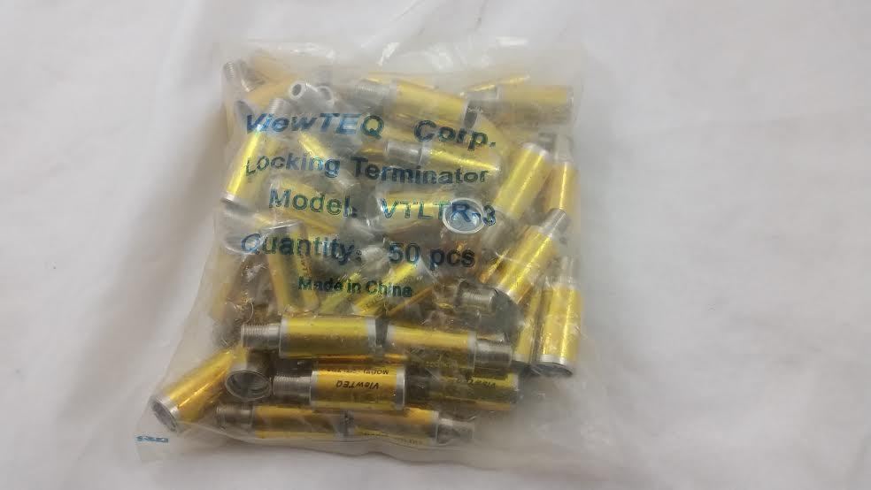 ViewTEQ 3 Prong Locking Terminators Model VTLTR-3 Series