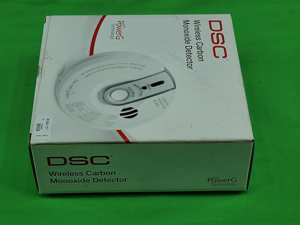 DSC Carbon Monoxide Detector PG9913