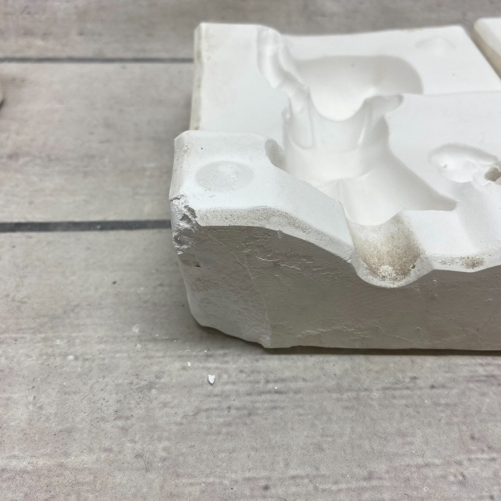Unbranded Ceramic Slip Casting Mold Boy With Rabbit