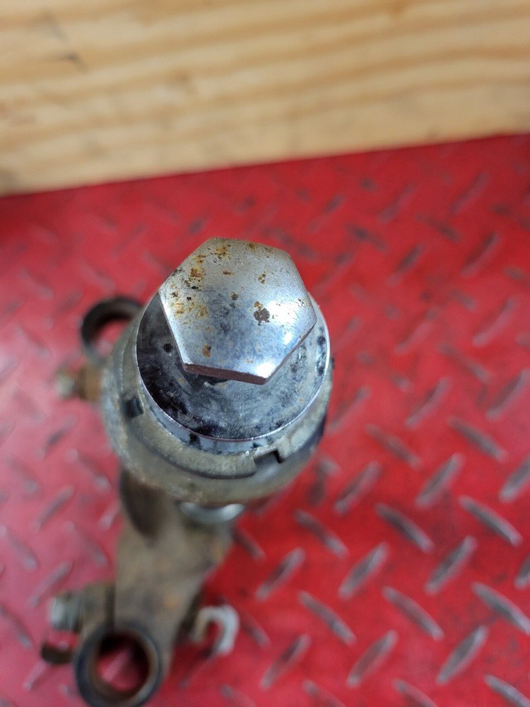 1974 Suzuki TS125 Lower Triple Tree Assembly
