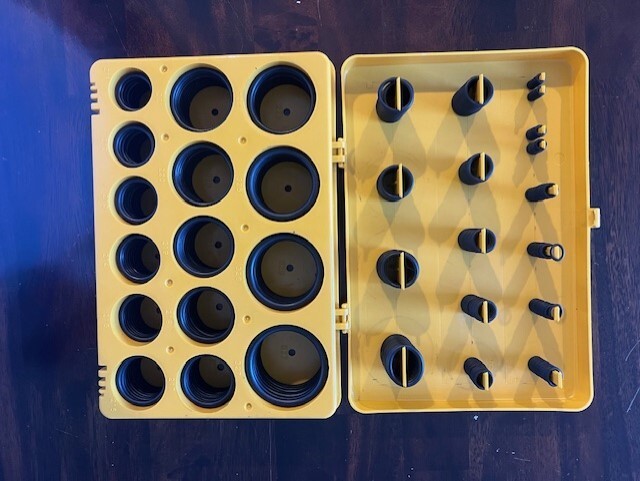 SEM O-RING , ORING KIT, O RING INCH ASSORTMENT KIT 382 PCS