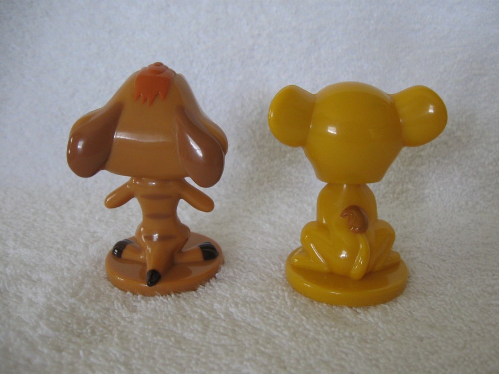 Timon and Simba Bobble Heads Disney Kellogg's Cereal Premium