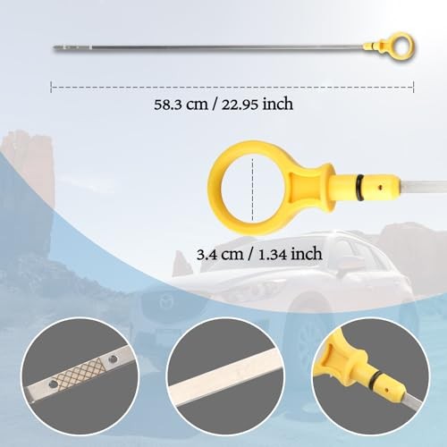 Engine Oil Level Dipstick Indicator Compatible with Mazda CX-9 CX9 2007-15