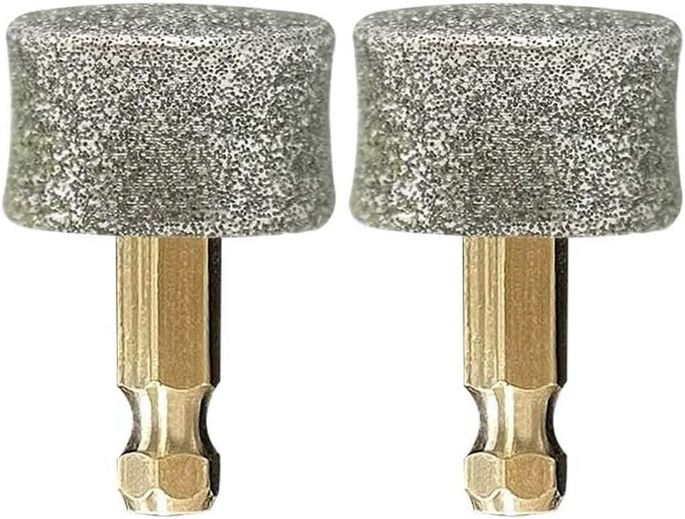Dog Nail Grinder Wheels Head Bits 2PCS, Diamond Grinding Wheels Compatible for C