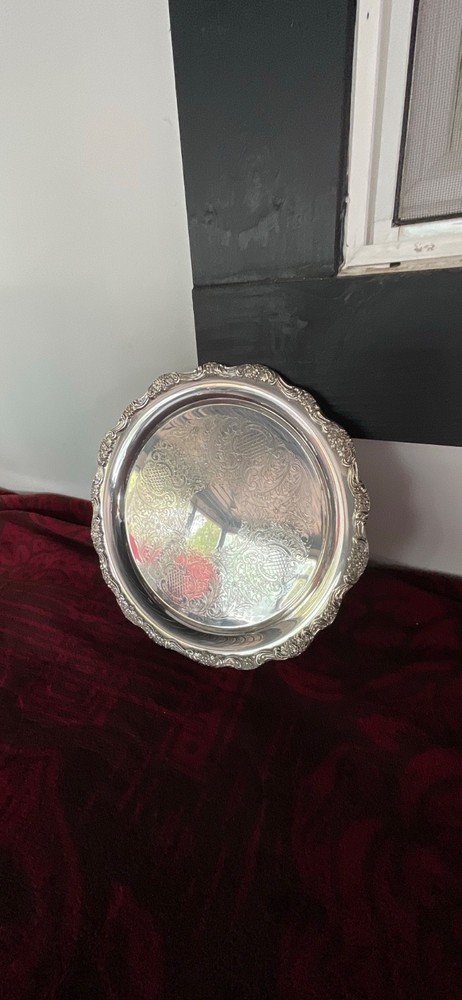 Silver Plated Serving Tray