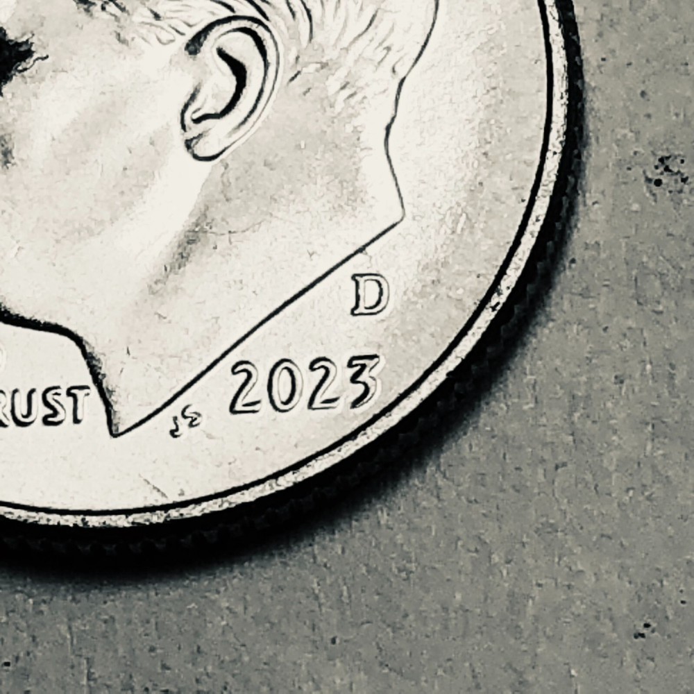 2023 D Roosevelt dime