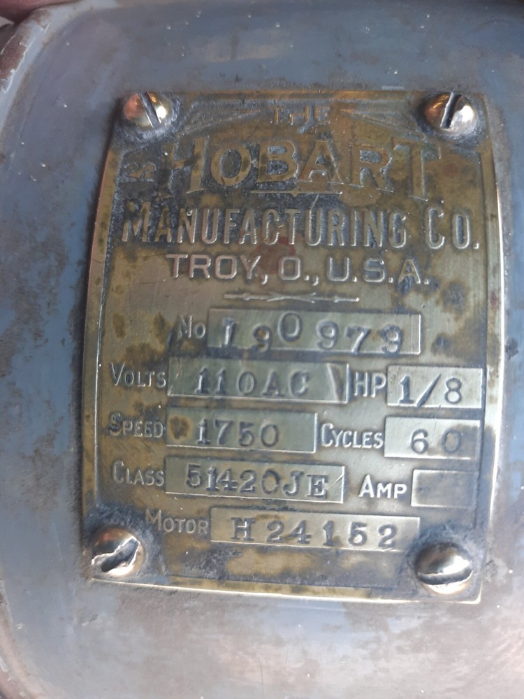 Rare Hobart Mixer & Grinder
