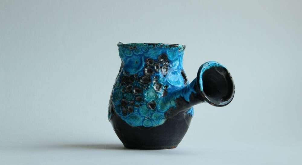 Charles Cart's ceramic sauce pot