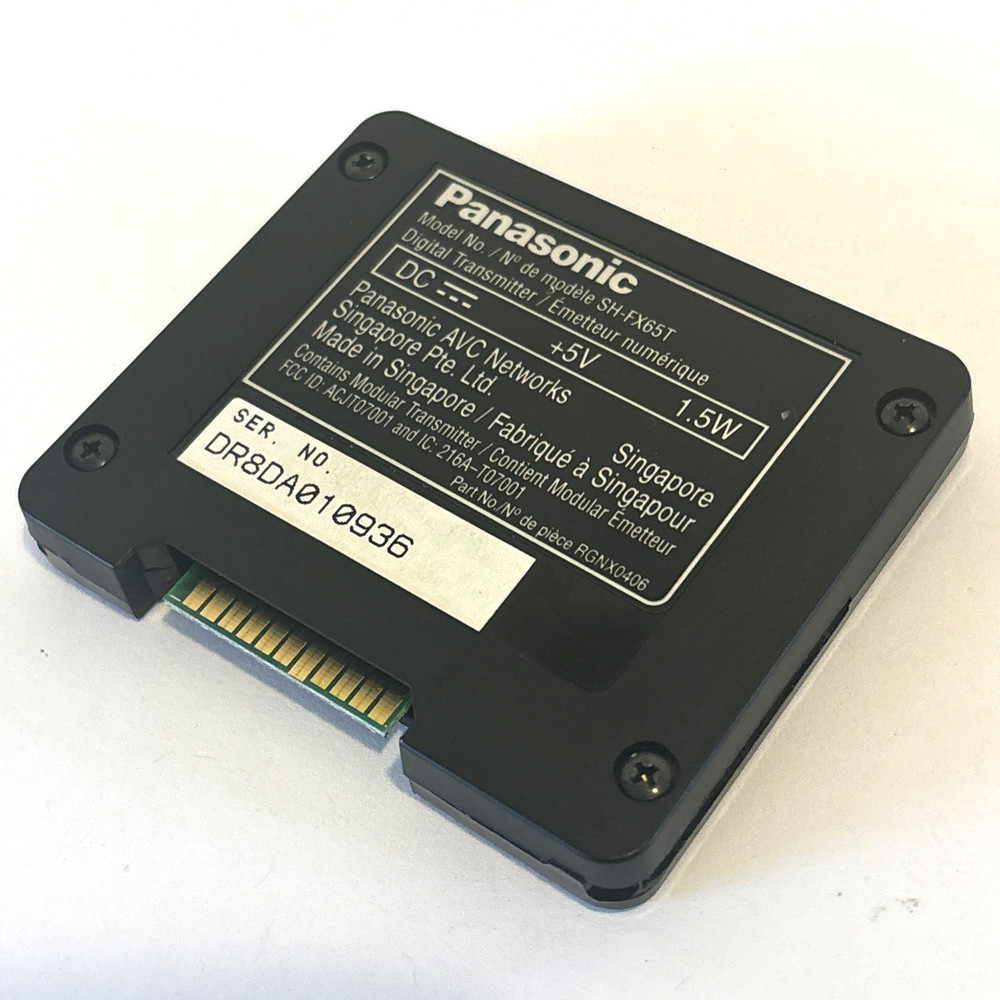 Panasonic SH-FX65T Wireless Speaker System Digital Transmitter - CARD ONLY