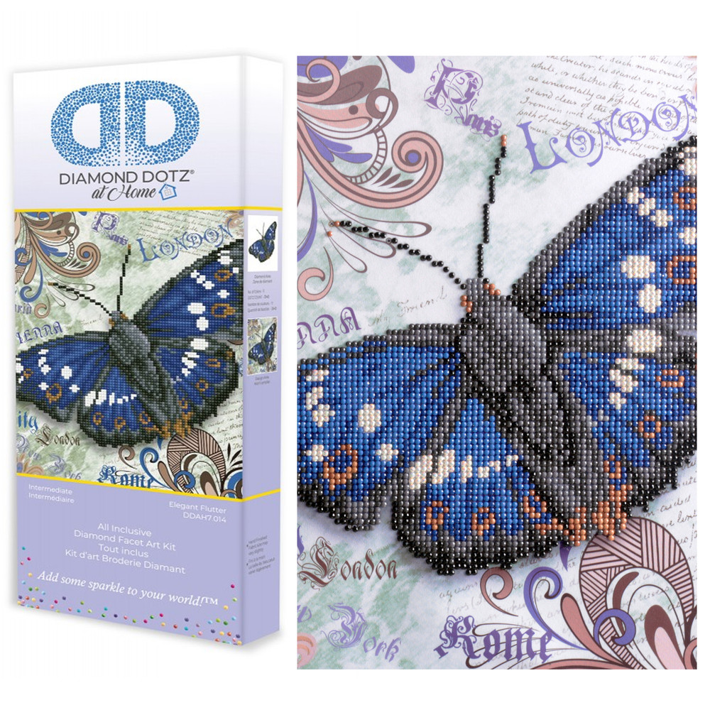 Diamond Dotz Elegant Flutter Diamond Painting Kit