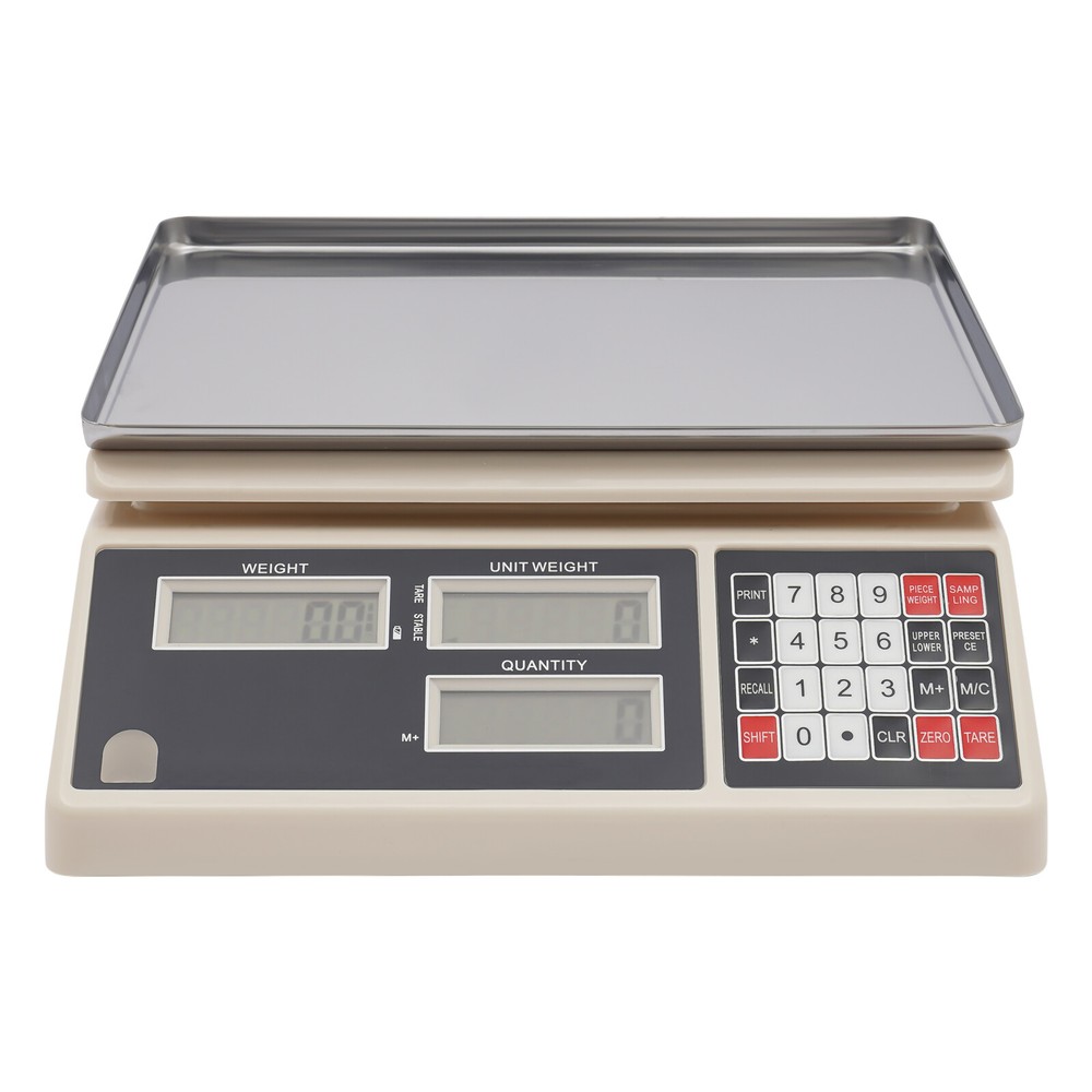 Industrial Counting Scale 0.002-66.14lbs 110V Precision Counting Scale Silver US