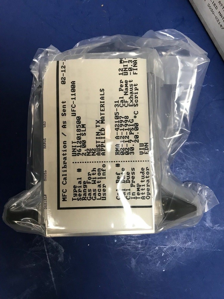 Unit UFC-1100A Mass Flow Controller N2, 2 SLM, 15 Pin D-Connector Refurbished