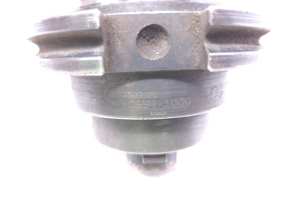 Command CAT50 1" Arbor x 3/8" Key Face Shell Mill Tool Holder C6S4-1000 CR3