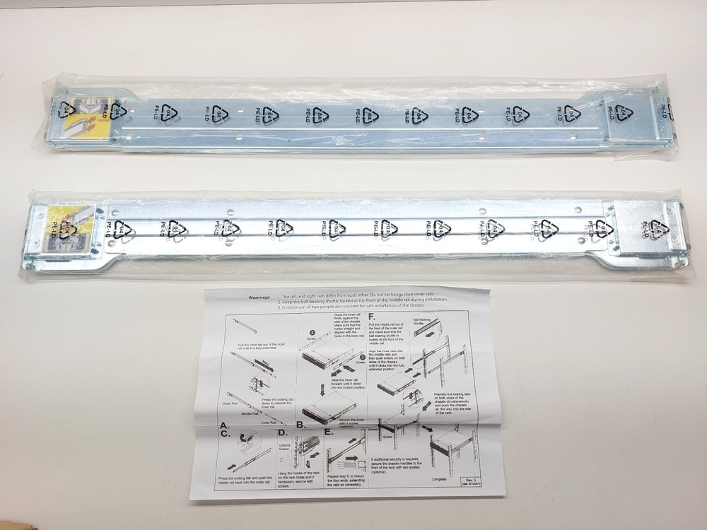 Server Rail MCP-290-00065-1N-NI015 (Left and Right Side)