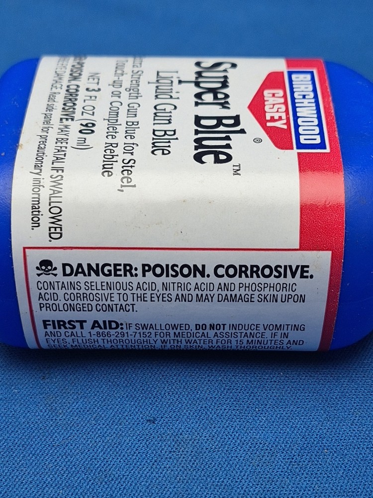 Birchwood Casey Super Blue - Liquid Gun Blue Solution NEW