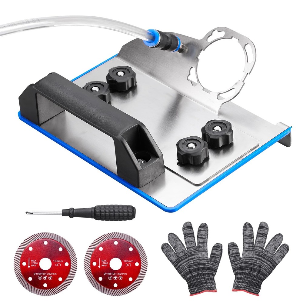 45 Degree Tile Chamfering Tool， Angle grinder stand for 45-degree chamfer cuttin