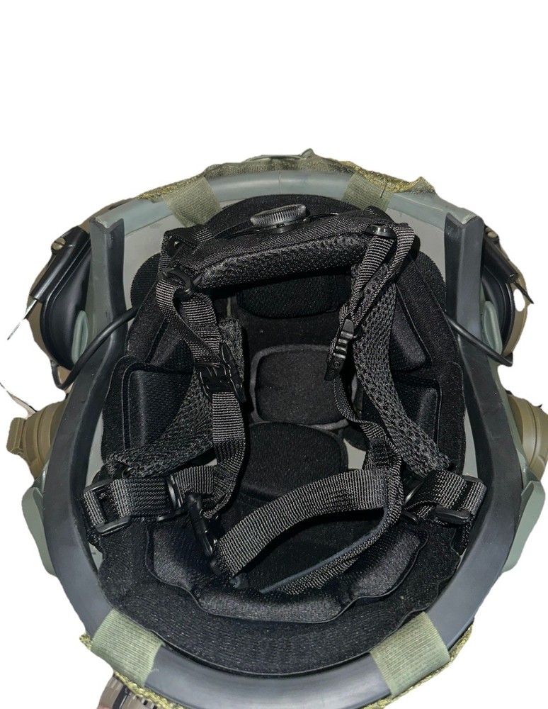Msa Ach Medium Ballistic Helmet High Cut Conversion With Accessories