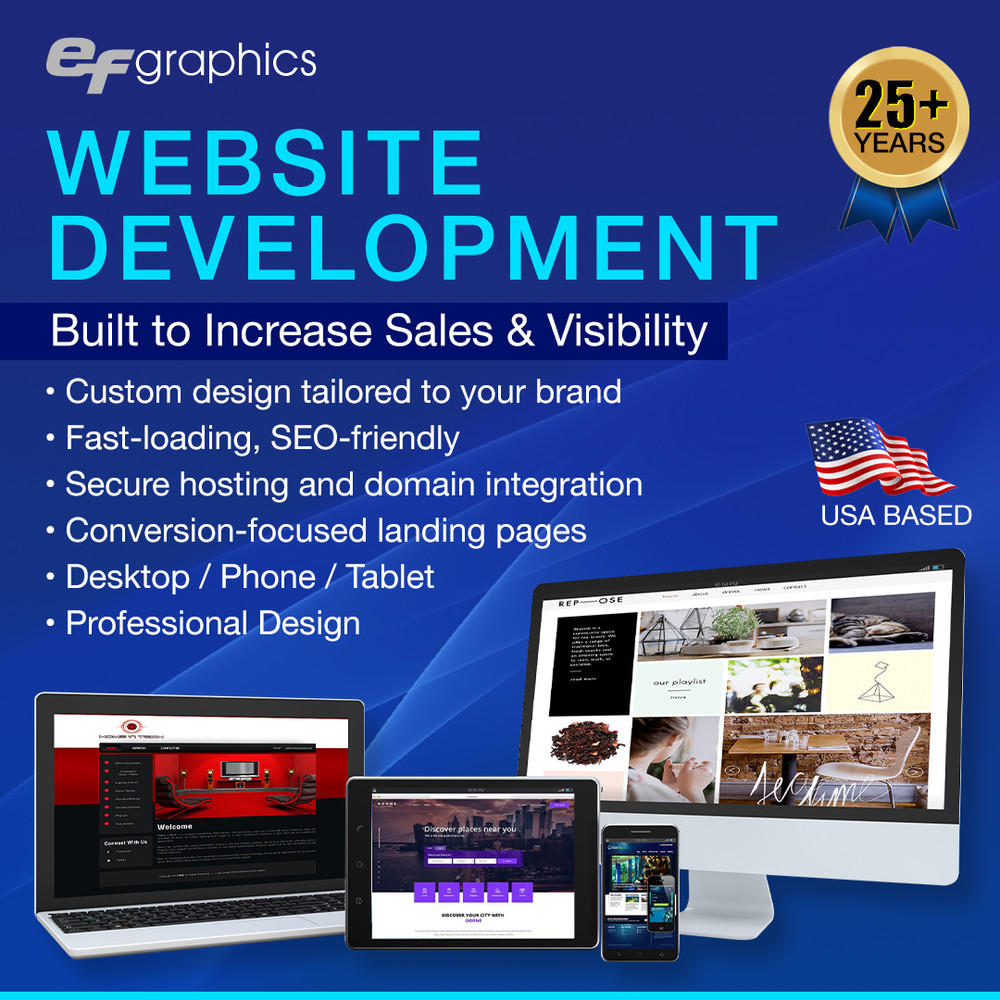 PROFESSIONAL WEBSITE DESIGN PACKAGE - PROFESSIONAL & MOBILE READY