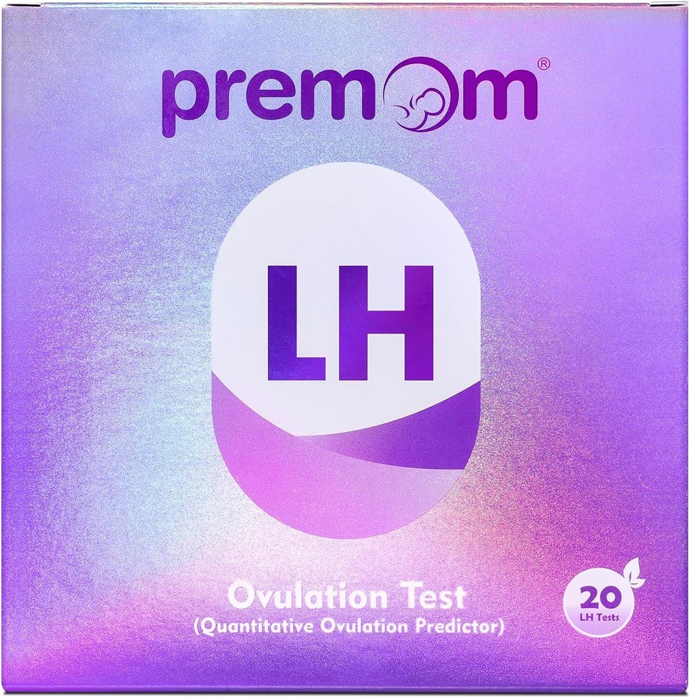 Premom Quantitative Ovulation Test Strips, Ovulation Predictor Kit with Smart...