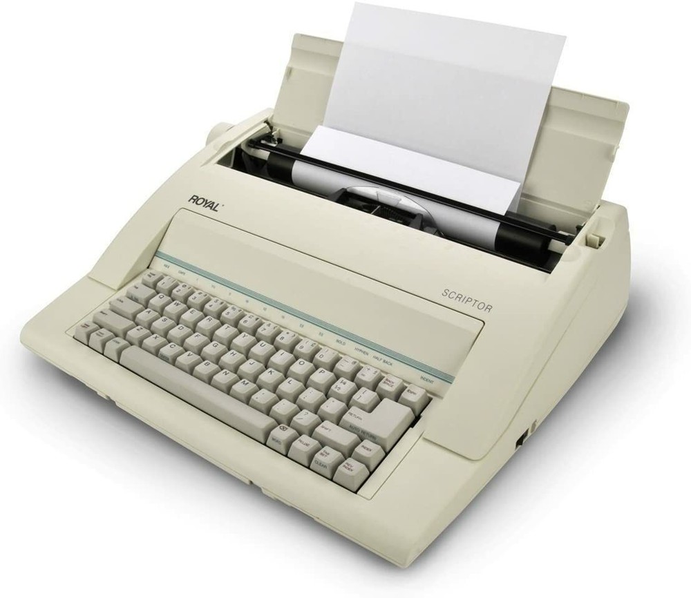 Royal 69149V Scriptor 9" 45-Key Typewriter