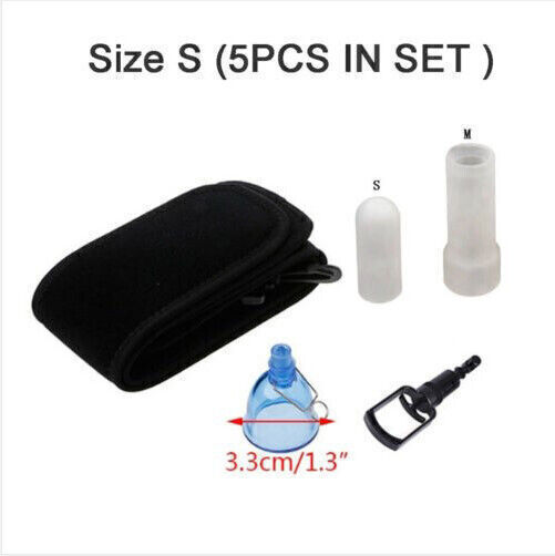 Vacuum Cup Handle Penis Extender Stretcher Pump Hanger Erection Enhancer Male