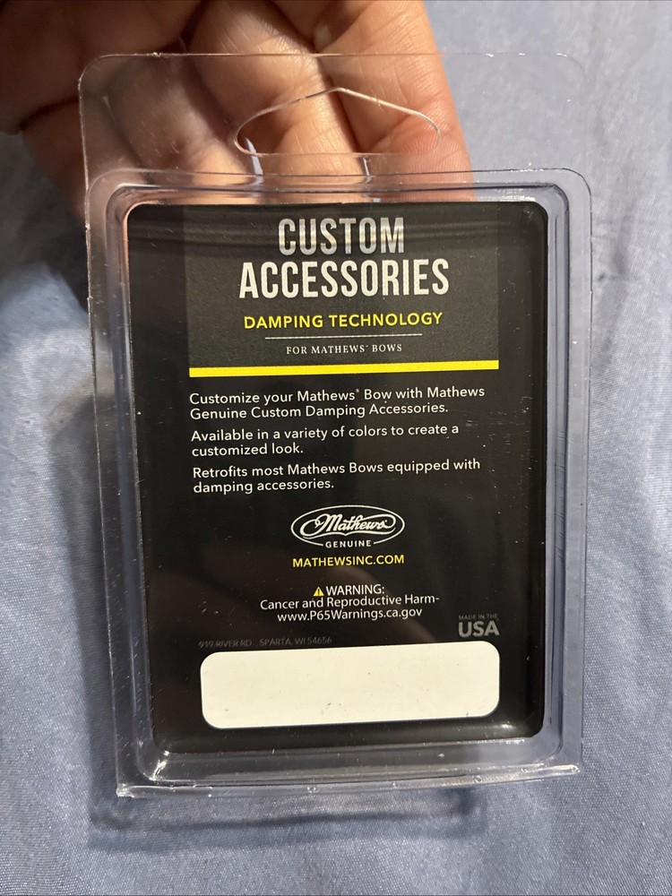 MATTHEWS NANO Gray RUBBER DAMPERS