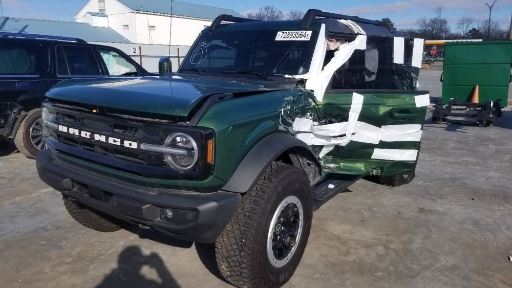 23 FORD BRONCO FRONT FACING CAMERA WINDSHIELD MOUNTED M2DT19H406CH