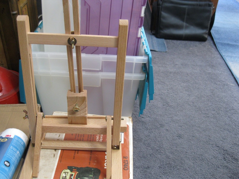 ARTALLY ART STUDIO WOODEN ADJUSTABLE EASEL