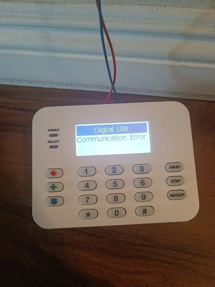 Adt Alarm Board (No Back Up Battery)