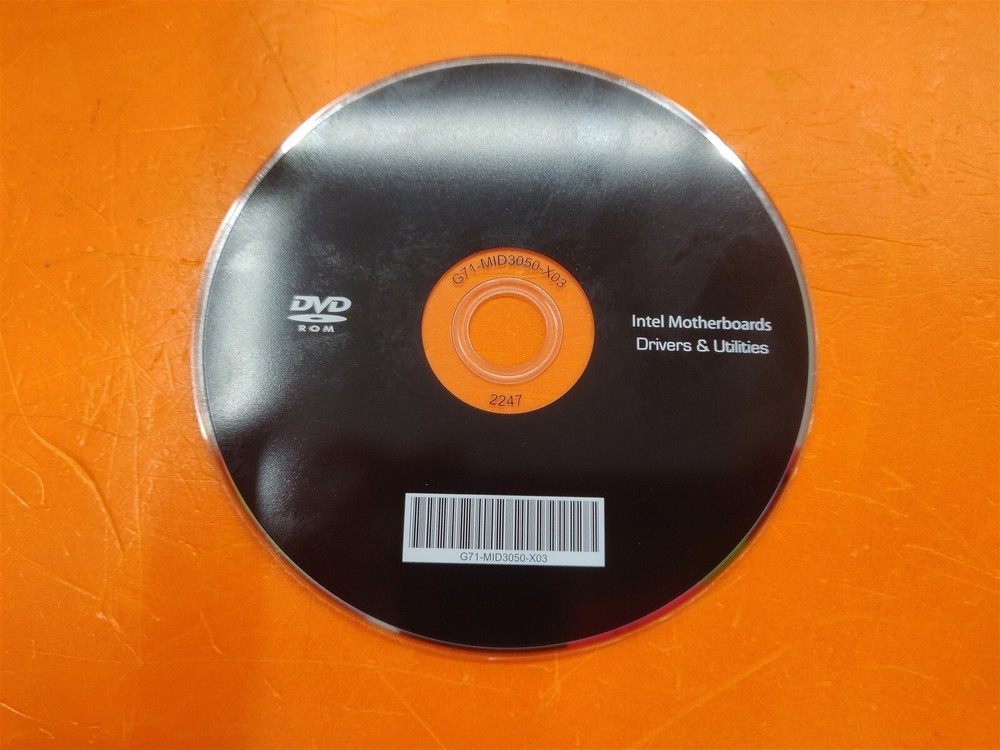 ⭐️⭐️⭐️⭐️⭐️PC Software MSI Pro Z790 Motherboard Intel Drivers + Utilities CD Disc