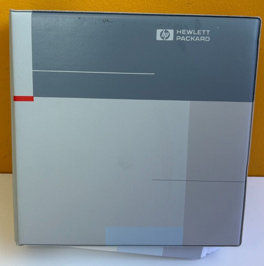 HP / Agilent 83480-90011 1995 HP 83480A Digital Comm. Analyzer User's Guide.