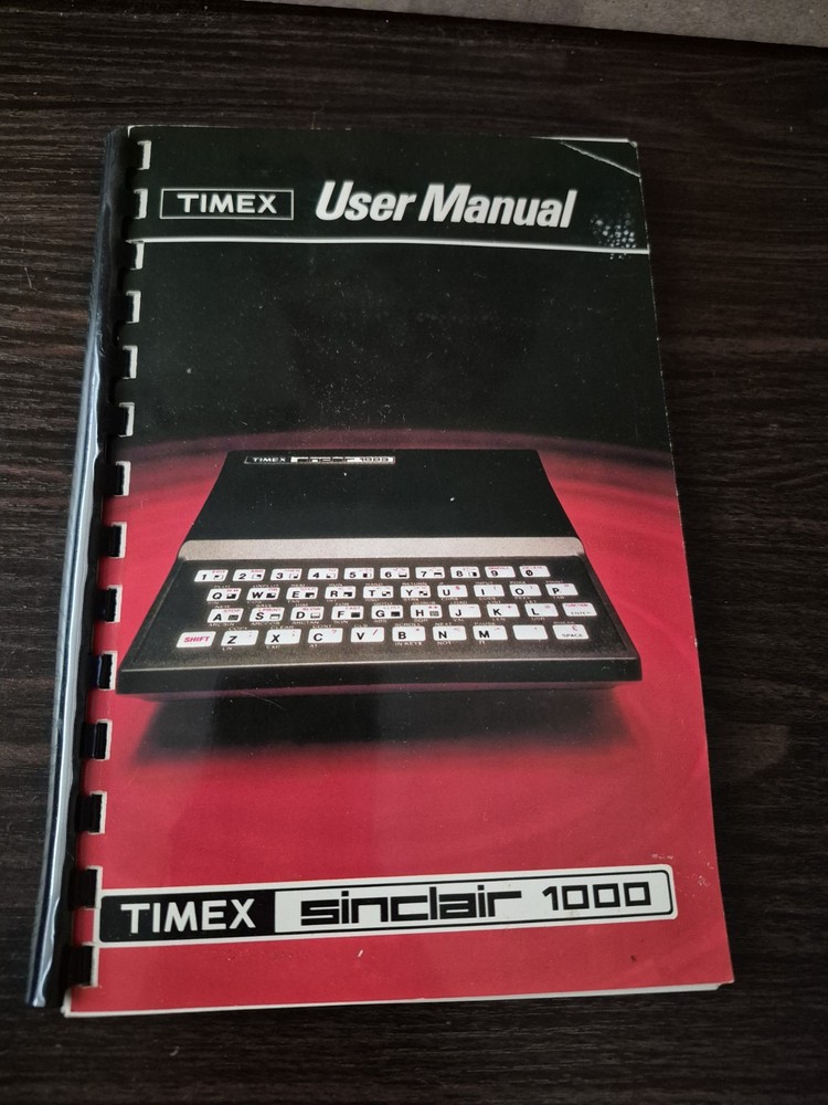 Timex Sinclair 1000 Vintage Personal Computer w/ Box (UNTESTED)