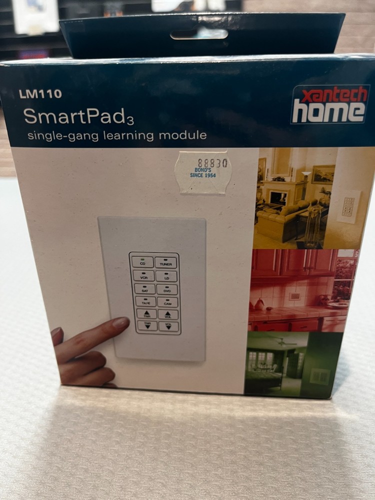 LM110 Xantech Home Smart Pad Single gang learning module