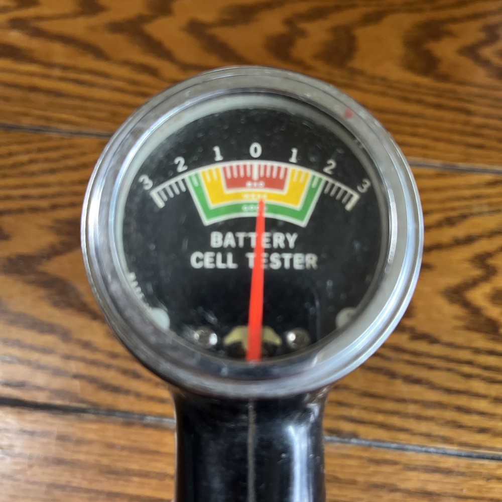Vintage Gilbert Davis Battery Cell Tester 50’s 60’s