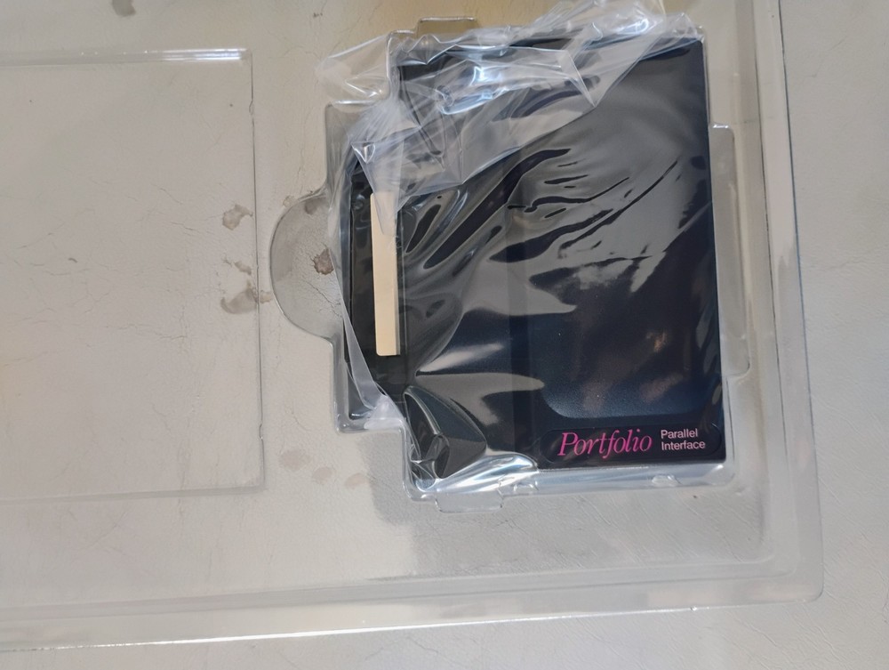 Portfolio Smart Parallel Interface; Atari ST Disk w/Manual- Complete in Box