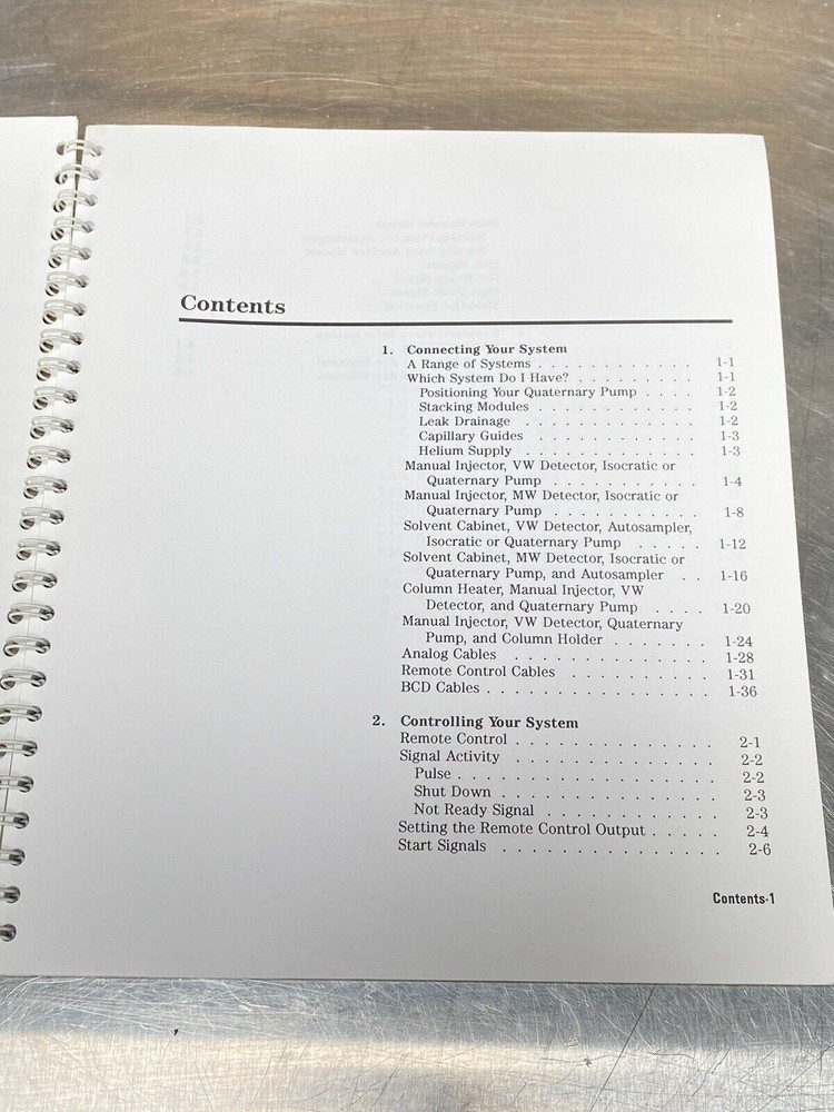 Hewlett Packard HP 1050 Series HPLC Modules OCT 92 - Users Guide / Manual