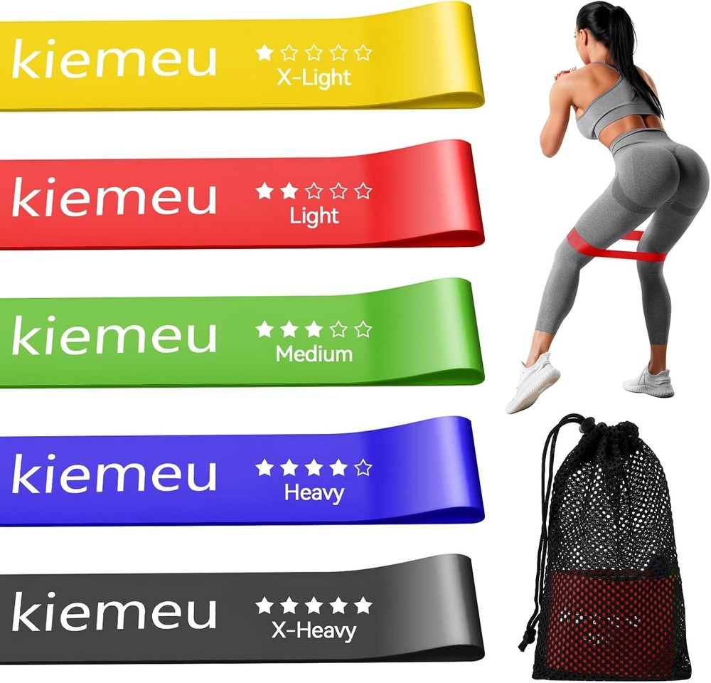 Mini Loop Resistance Bands for Working Out Legs, Elastic Stretch Bands for