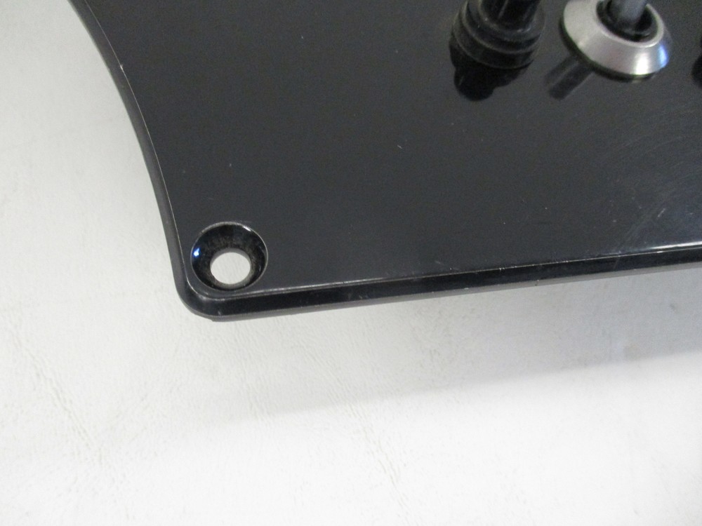 TOGGLE SWITCH PANEL 10 13/16" X 4 7/8" BLACK MARINE BOAT