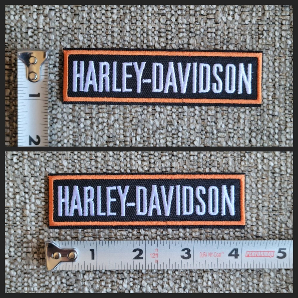 Harley Davidson Care Package (6 Patches, notepad, & gift box)